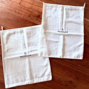 NEW Moncler Dust Bag x 2